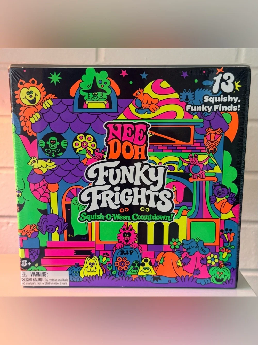 NeeDoh Funky Frights Halloween Advent Calendar Squish-O-Ween Countdown NEW
